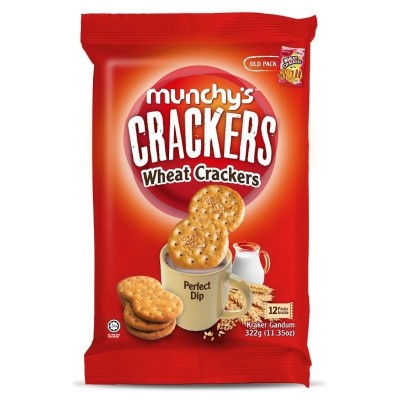Munchy's WHEAT CRACKERS 276g x 12