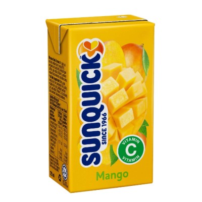 Sunquick 5's x 125ml Mango x 4