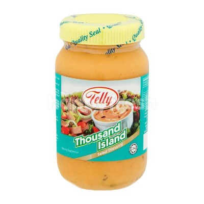 TELLY SALAD DRESSING-THOUSAND ISLAND 230ML X 12 JARS