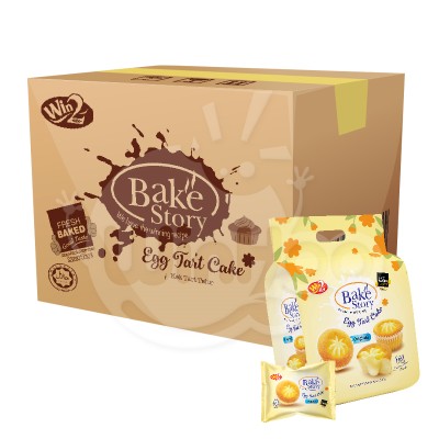 BAKE STORY EGG TART CAKE 20GX16(12)