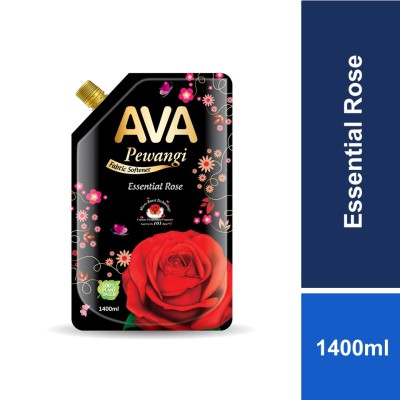AVA FABRIC SOFTERNER (essential rose) 1400ml x 6