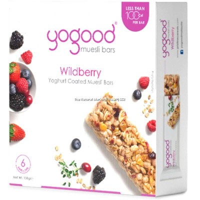 Yogood Wildberry Muesli Bar 138g x 10