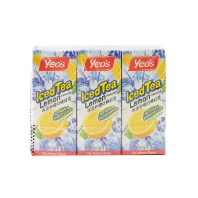 Yeo's 24 x 250ml Iced Lemon Tea