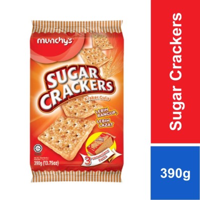 Munchy's SUGAR CRACKERS 390g x 12