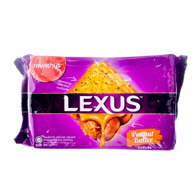 MUNCHY'S LEXUS PEANUT BUTTER SANDWICH 190g x 12