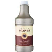 MONIN DARK CHOCOLATE SAUCE (64 Oz x 4 Unit)